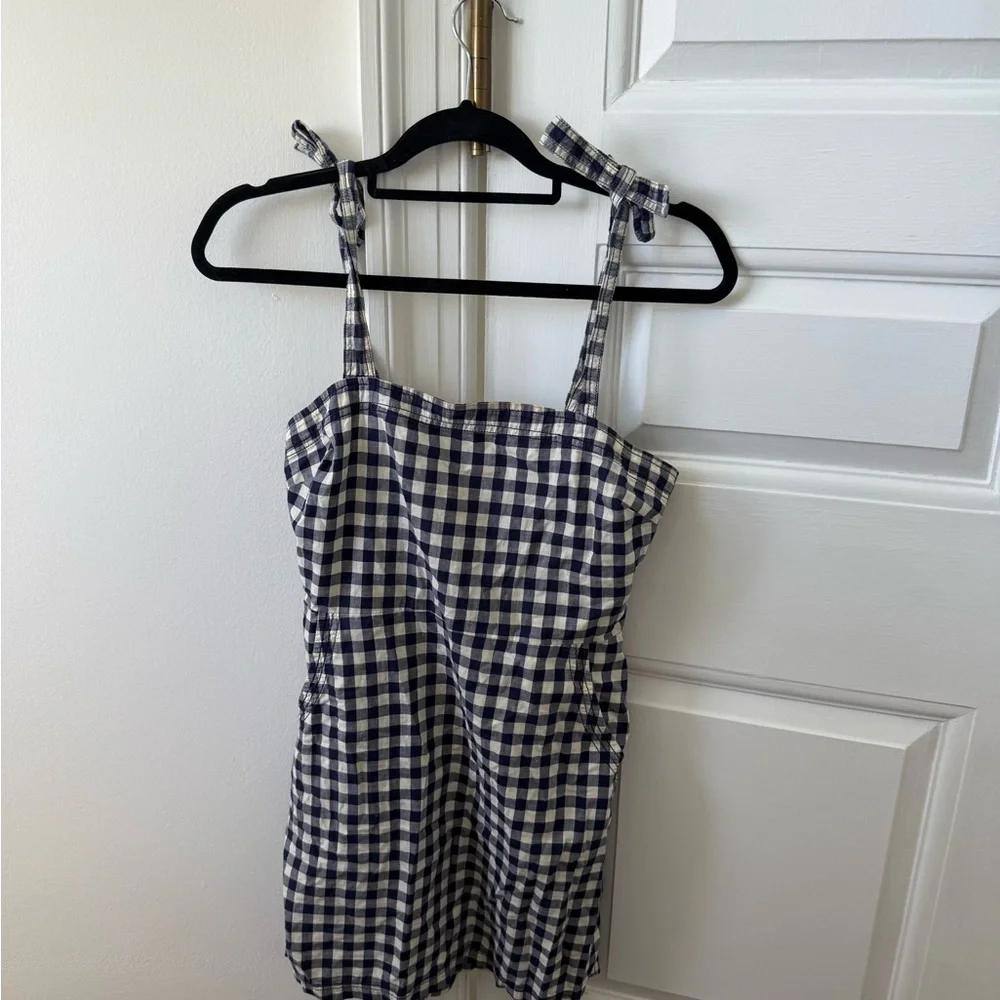Mini Checked Dress - Picture 1 of 2